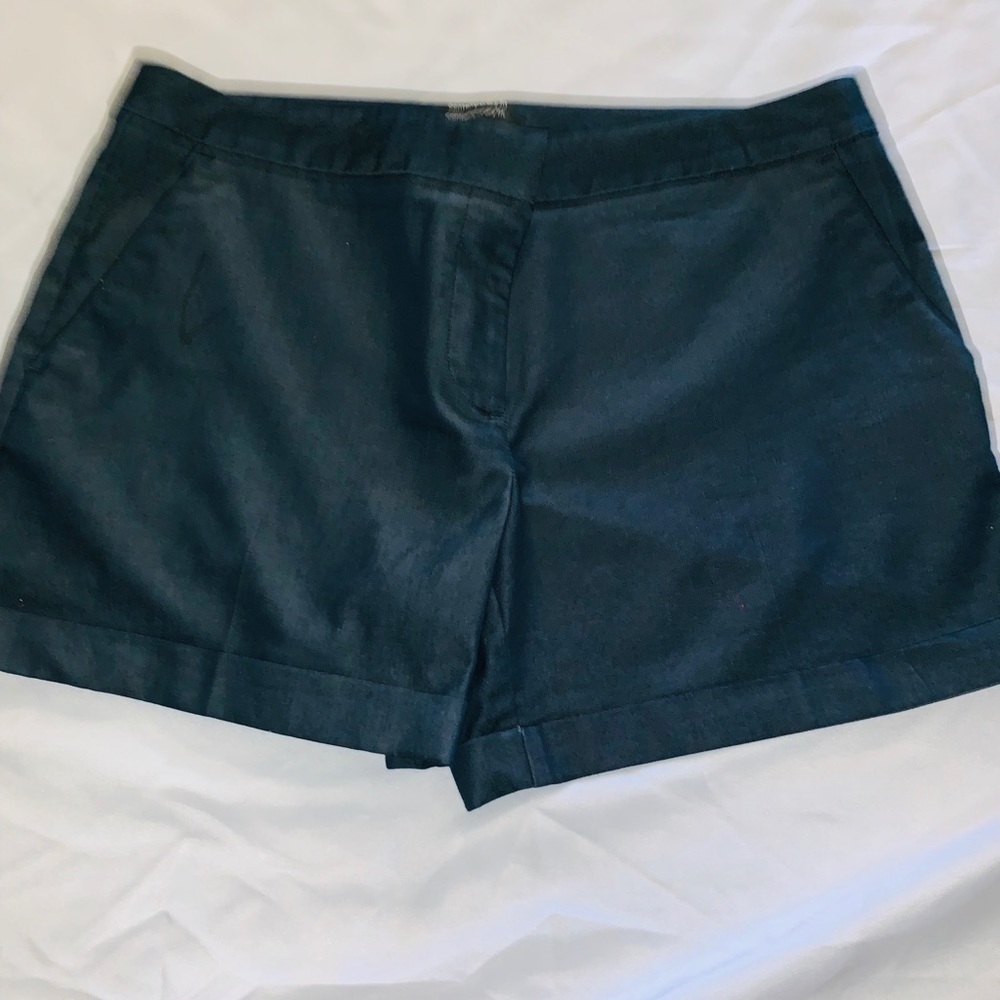 Soft denim shorts